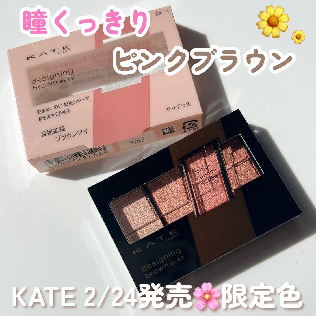 デザイニングブラウンアイズ/KATE/アイシャドウパレットを使ったクチコミ(1枚目)