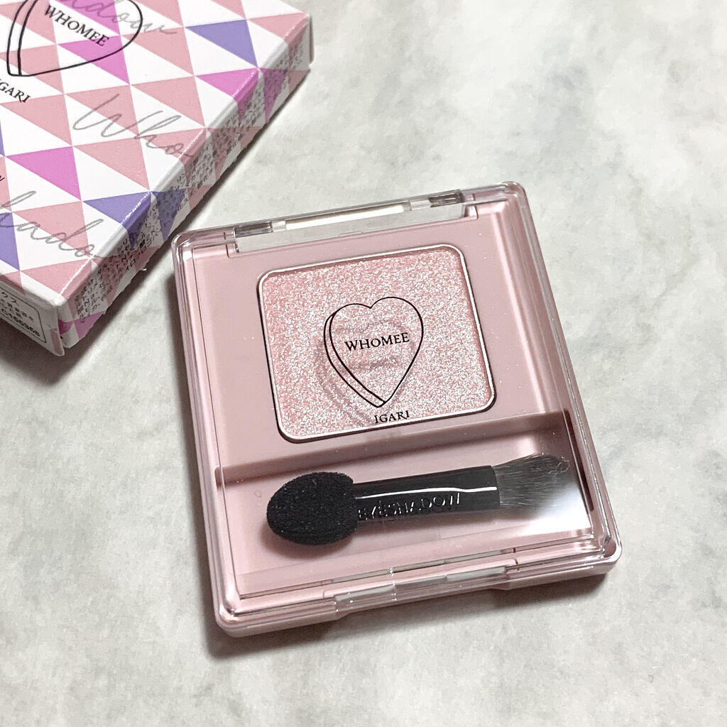 フーミー シングルアイシャドウ ローズタンドル/WHOMEE/単色アイシャドウを使ったクチコミ（1枚目）