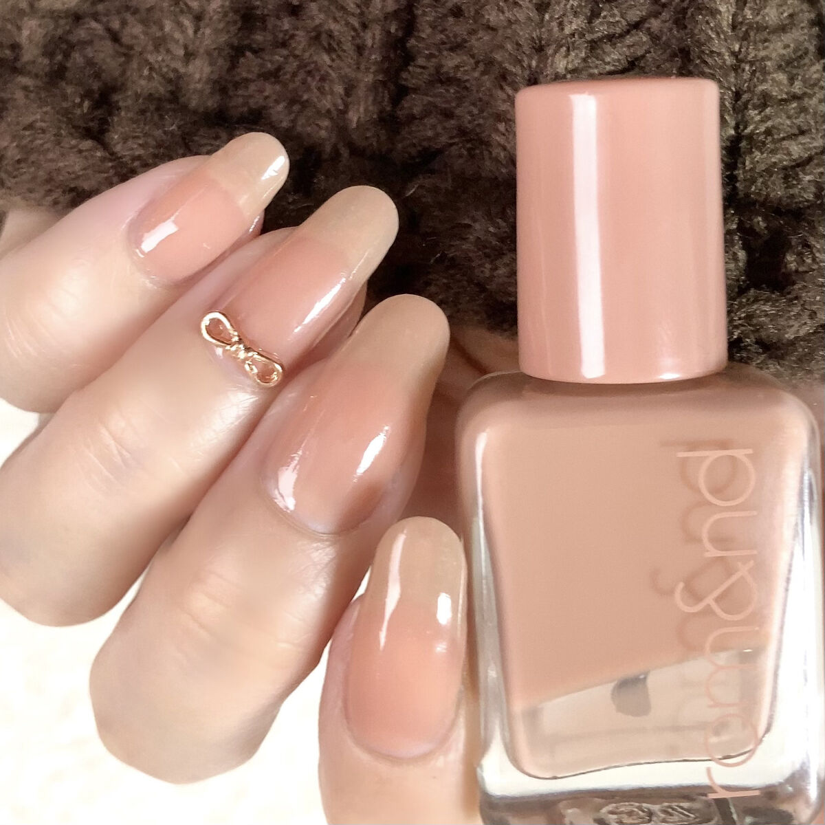 ムードペブルネイル/rom&nd/マニキュアを使ったクチコミ（2枚目）