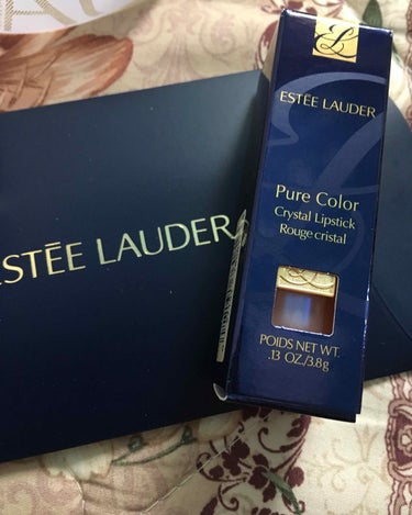 ピュア カラー クリスタル シアー リップスティック/ESTEE LAUDER/口紅を使ったクチコミ（1枚目）