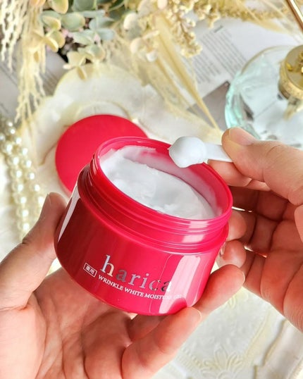 薬用リンクルホワイトモイスチャージェル/harica/オールインワン化粧品を使ったクチコミ(2枚目)