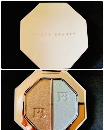 KILLAWATT FREESTYLE HIGHLIGHTER DUO/FENTY BEAUTY BY RIHANNA/パウダーハイライトを使ったクチコミ(4枚目)