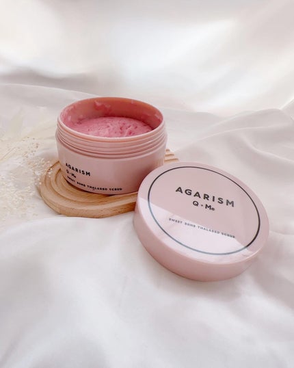 Q+Me スウィート ボム タラソ スクラブ/AGARISM/バスト・ヒップケアを使ったクチコミ(6枚目)