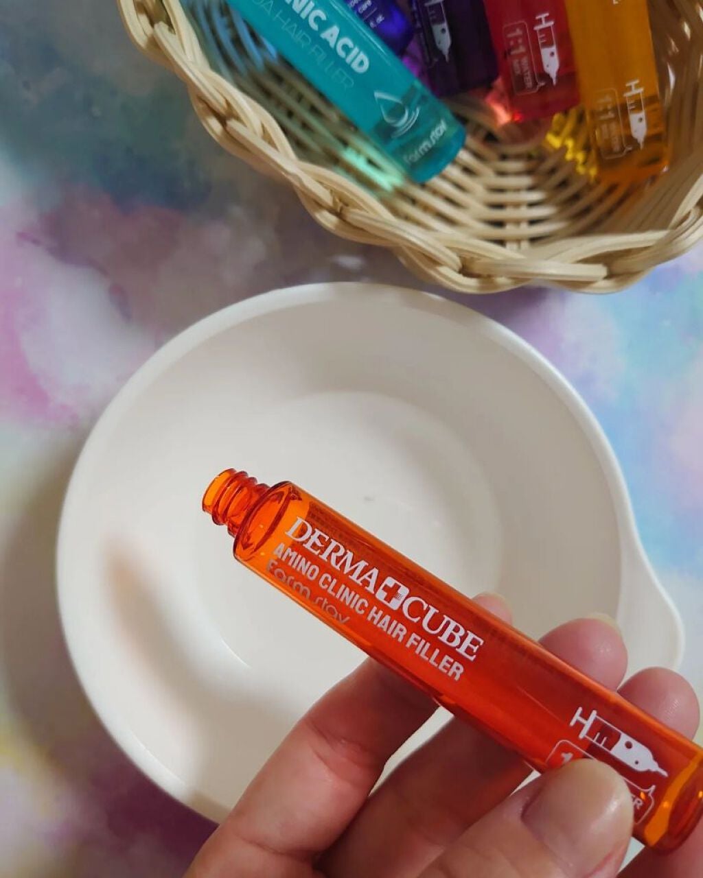 FSヘアエッセンス/Farmstay/洗い流すヘアトリートメントを使ったクチコミ(3枚目)