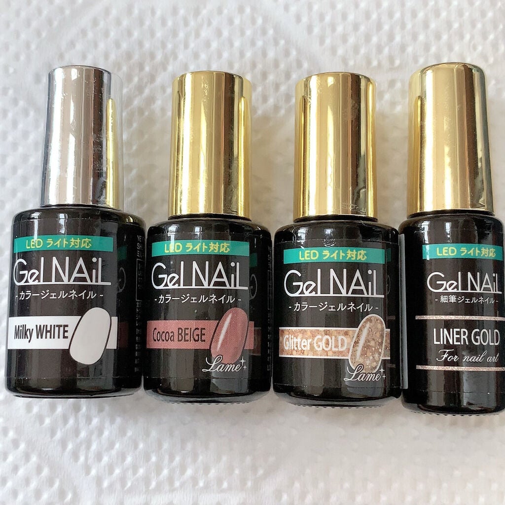 ジェルネイル(ライト対応)/セリア/ジェルネイルを使ったクチコミ(3枚目)