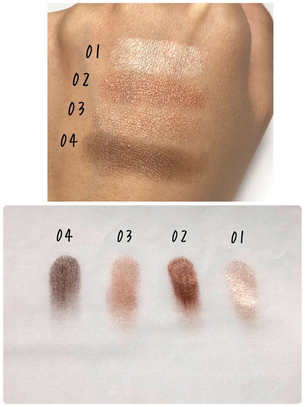 UR GLAM VELVET EYE COLOR PALETTE/U R GLAM/アイシャドウパレットを使ったクチコミ(4枚目)