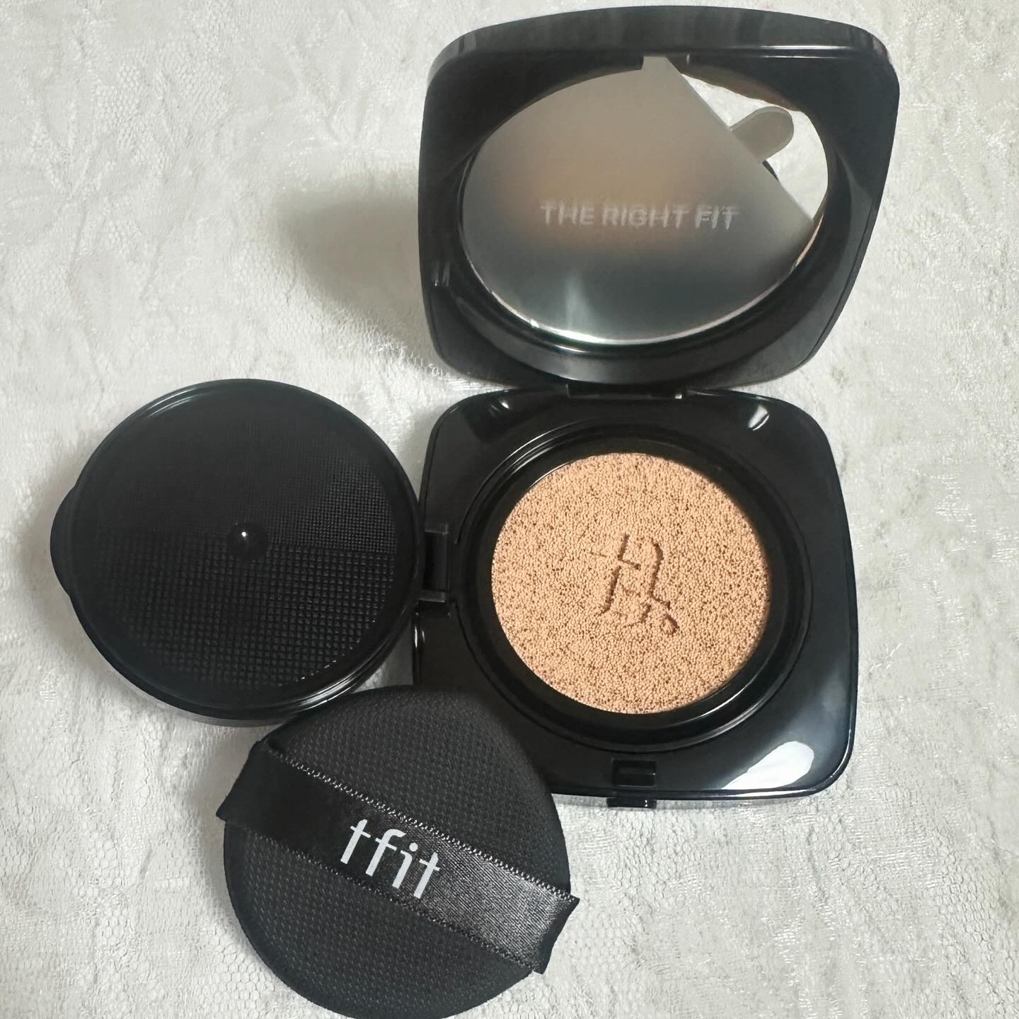 レイヤリングフィット グロークッションEX/TFIT/クッションファンデーションを使ったクチコミ（2枚目）