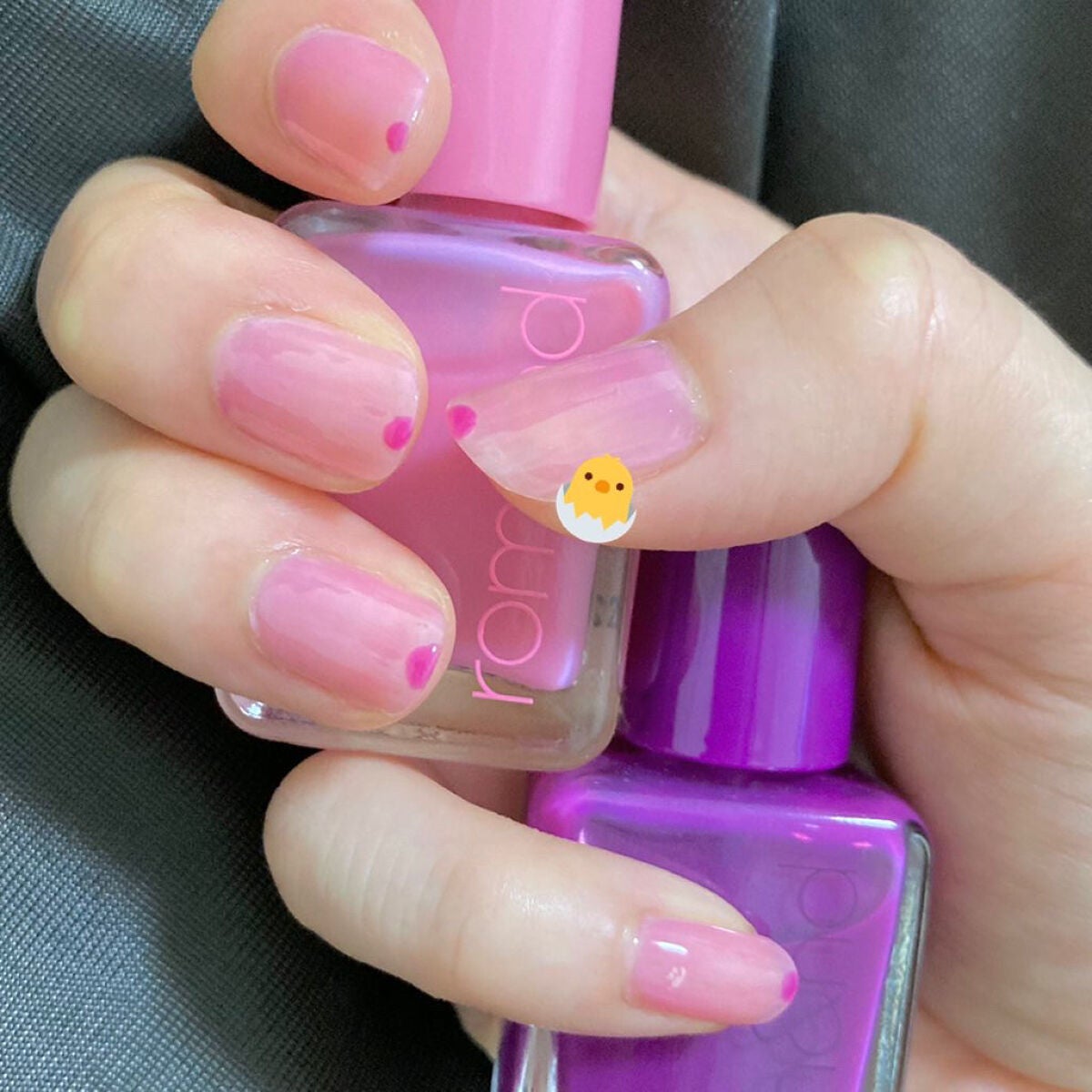 ムードペブルネイル/rom&nd/マニキュアを使ったクチコミ(1枚目)