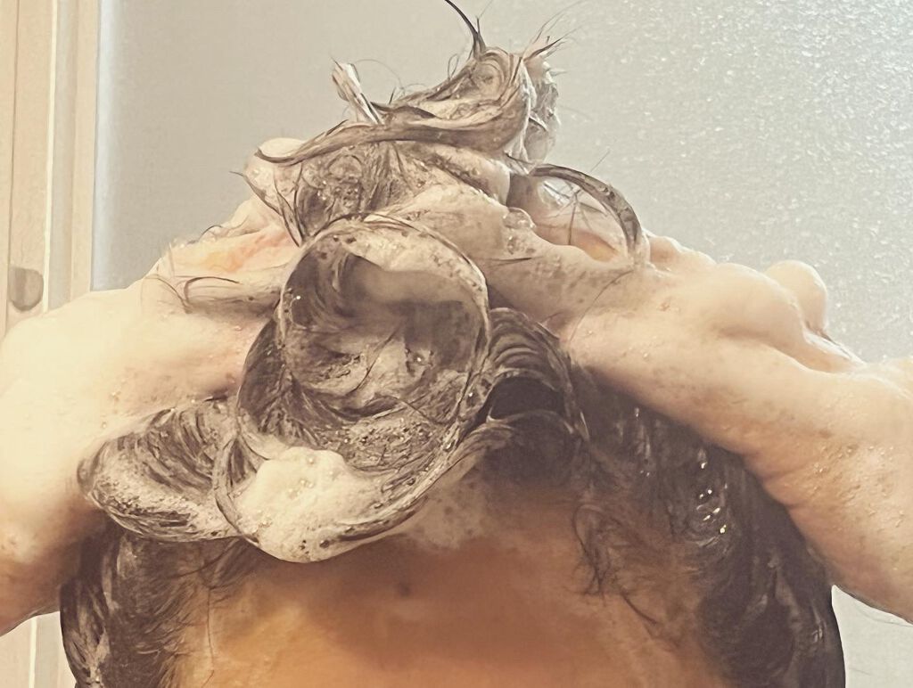 ケアシャンプー/ruban de chouchou/市販シャンプーを使ったクチコミ（3枚目）