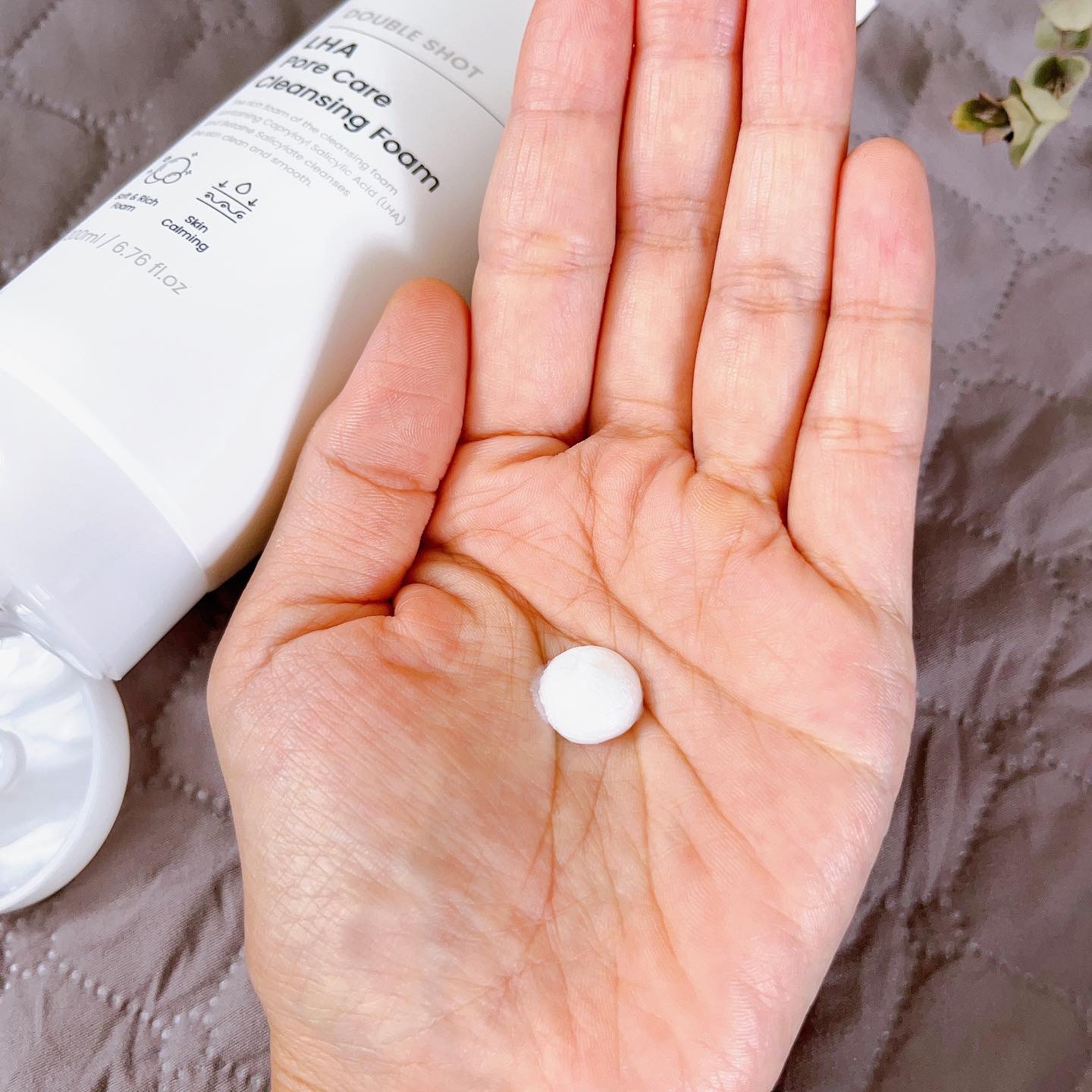 ダブルショットLHA毛穴ケアクレンジングフォーム /LUOKI/クレンジングクリームを使ったクチコミ（3枚目）