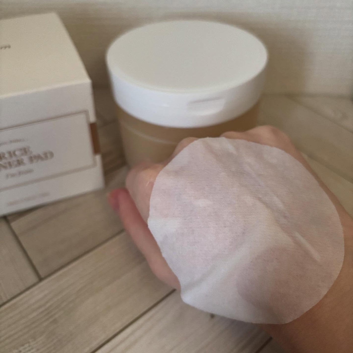 ライストナーパッド/I'm from/トナーパッドを使ったクチコミ(3枚目)