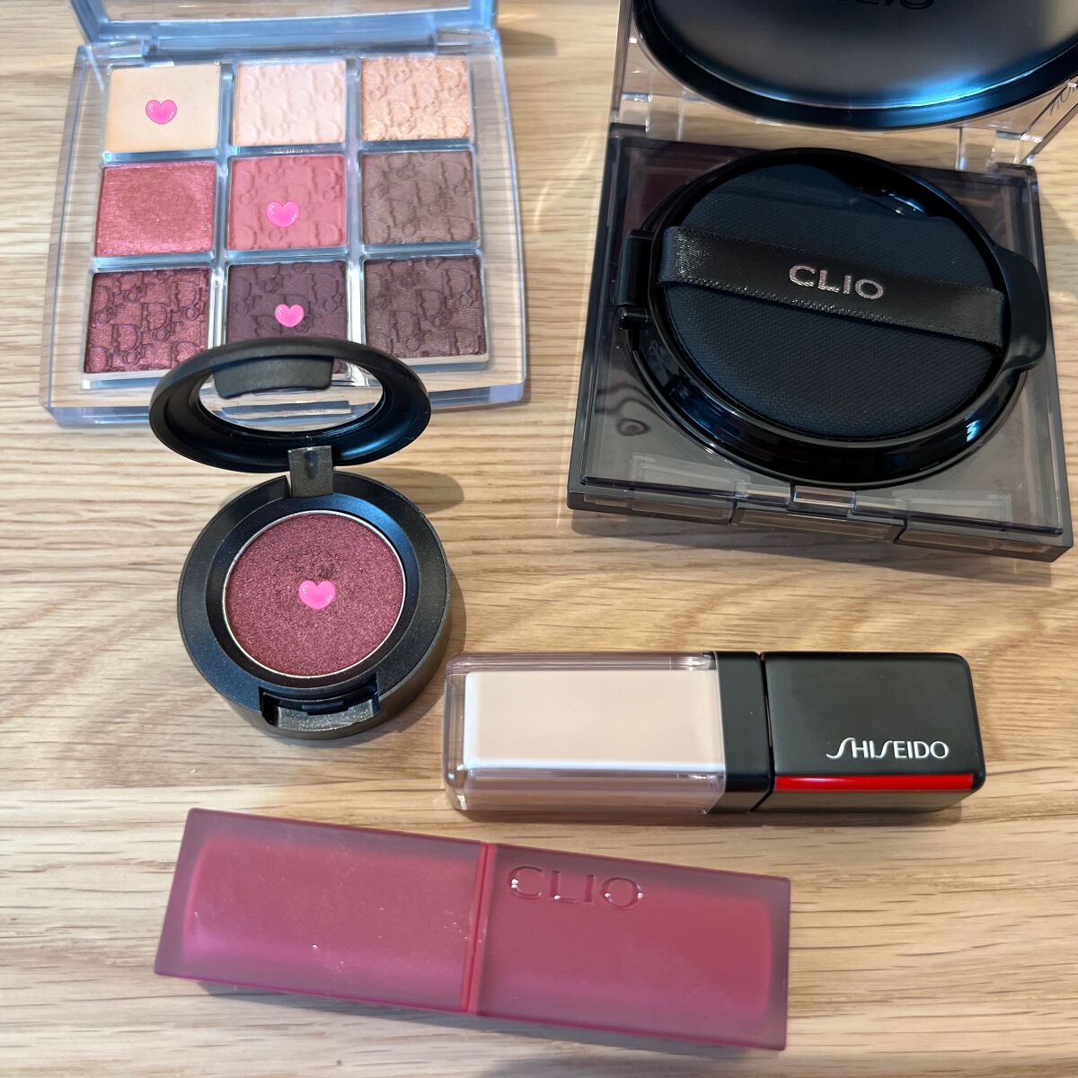 シフォンブラーティント 03 RASPBERRY BURN/CLIO/リップティントを使ったクチコミ（1枚目）