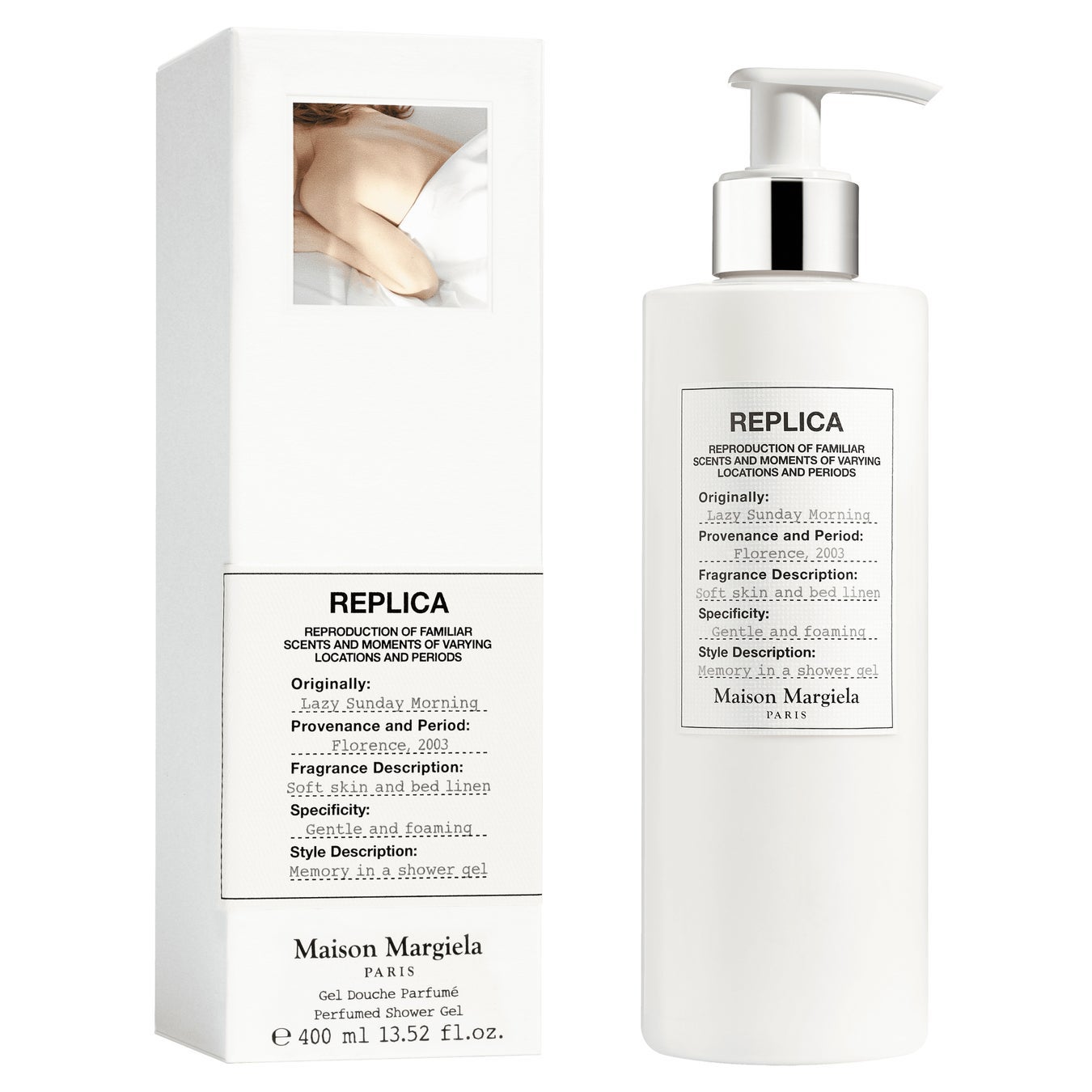 Maison Margiela シャワージェル400ml 試してみた】レプリカ シャワージェル レイジーサンデー