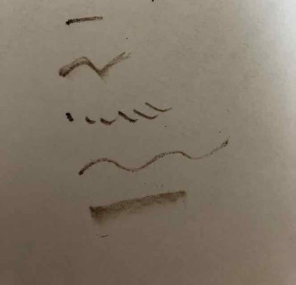 チップオン アイブロー ピンクブラウン/ettusais/パウダーアイブロウを使ったクチコミ(2枚目)