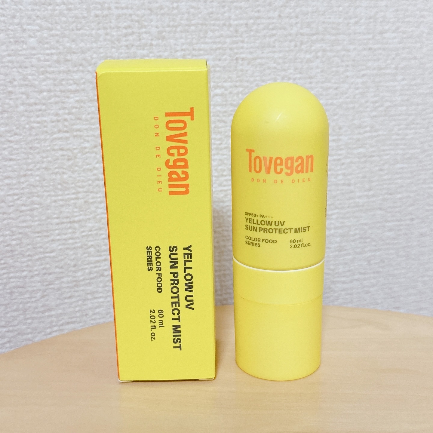 💛カラーフードシリーズ 
イエローUVサンプロテクトミスト 

✔️SPF50+ PA+++
✔️4月に新発売されたスキンケアしながら
紫外線対策ができるヴィーガン日焼け止めミスト
✔️日焼けによるダメージから肌を守るウコンを
たっぷり4