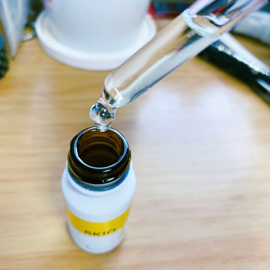 VC ホワイトピールセラム/SKIO/ブースター・導入液を使ったクチコミ(3枚目)