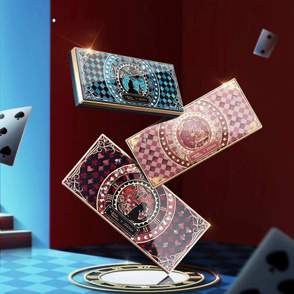 アリスドリームランドシリーズ 12色アイシャドウパレット(ZEESEA×大英博物館)/ZEESEA/アイシャドウパレットを使ったクチコミ(2枚目)