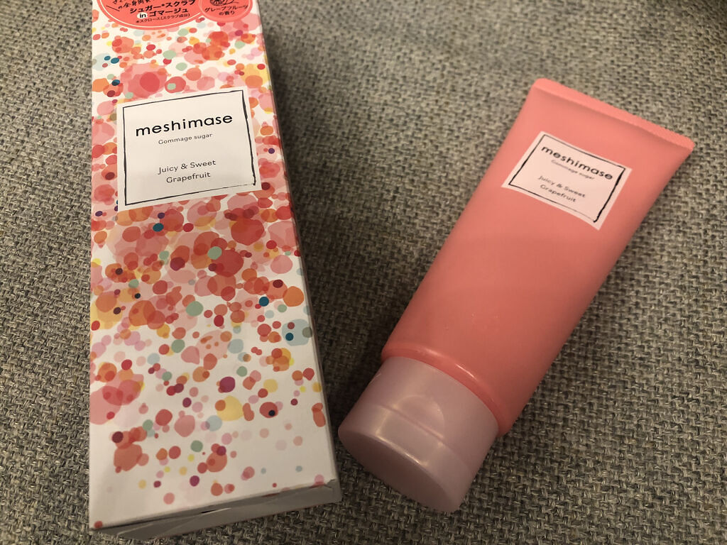 ゴマージュシュガー/meshimase/ボディスクラブを使ったクチコミ（1枚目）