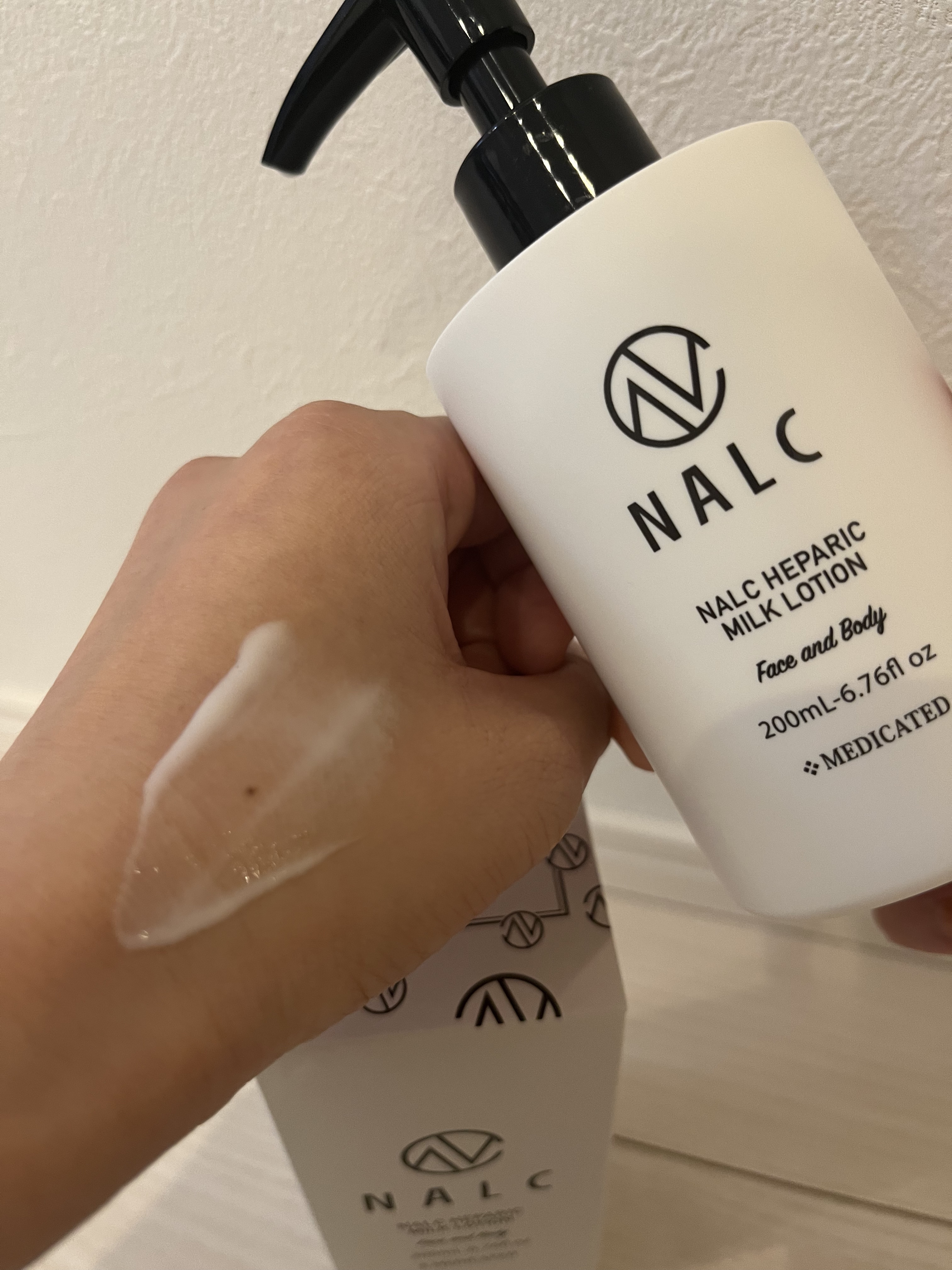 薬用ミルクローション/NALC/乳液を使ったクチコミ（2枚目）