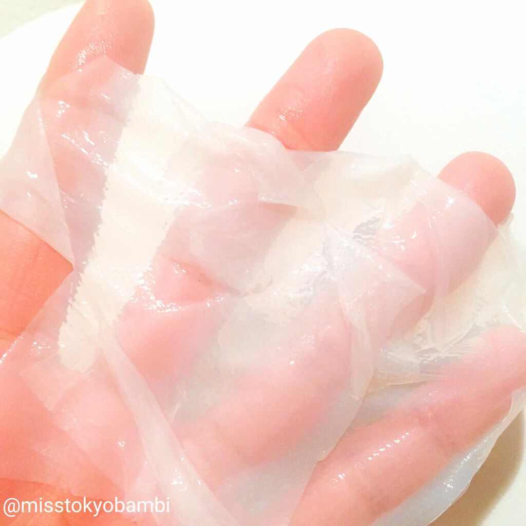 フラミンゴ　パーフェクトセルロースマスク/はちみつさん/シートマスク・パックを使ったクチコミ（3枚目）