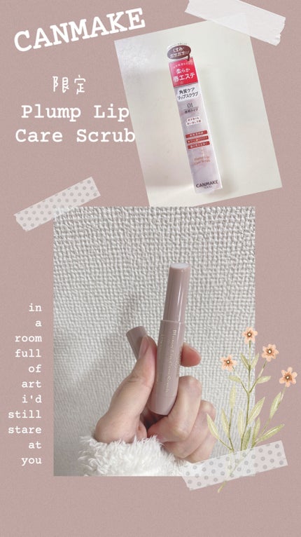 プランプリップケアスクラブ/キャンメイク/リップスクラブを使ったクチコミ(1枚目)