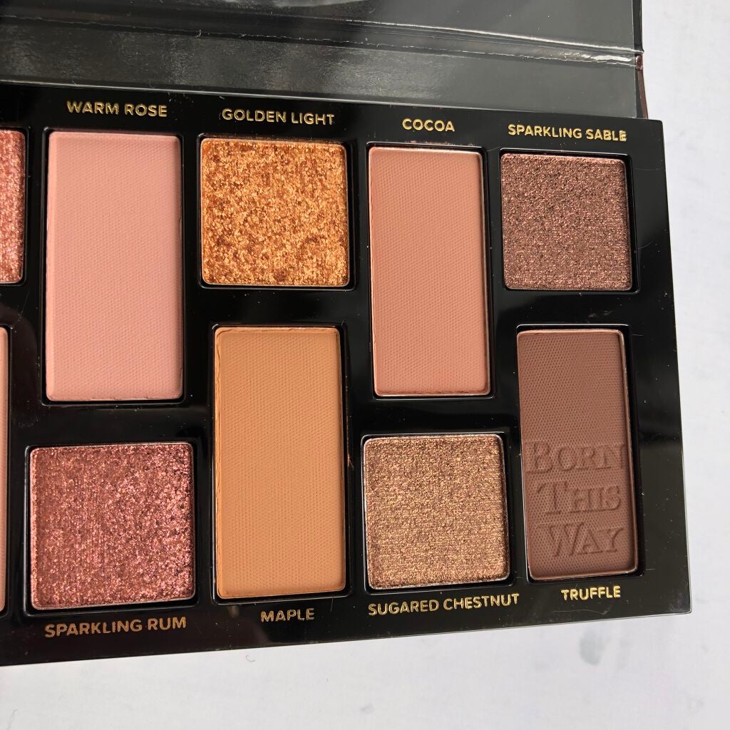 ボーン ディス ウェイ ザ ナチュラル ヌード アイシャドウ パレット/Too Faced/アイシャドウパレットを使ったクチコミ(4枚目)