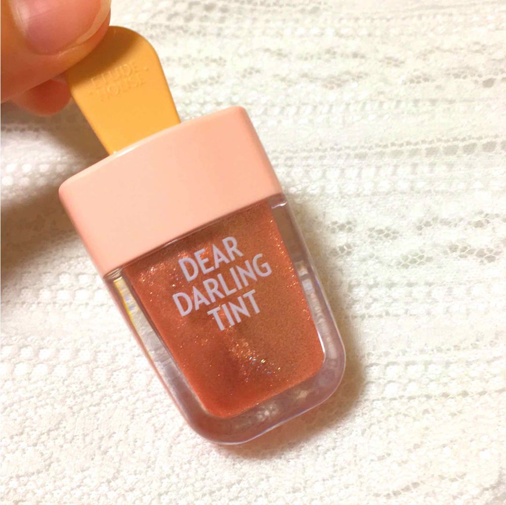 ディアダーリン ウォータージェルティント (アイスティント)/ETUDE/口紅を使ったクチコミ(1枚目)