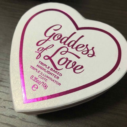 ハートハイライター ゴッデス オブ ラブ/MAKEUP REVOLUTION/パウダーハイライトを使ったクチコミ(2枚目)