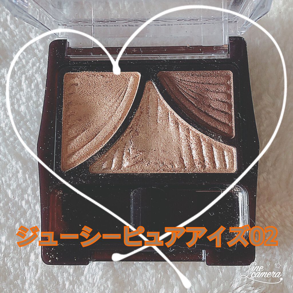 ジューシーピュアアイズ/キャンメイク/アイシャドウパレットを使ったクチコミ(1枚目)