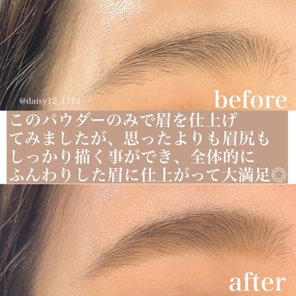 ベビーニュアンス エアリーチップアイブロウ/リトルレディ/その他アイブロウを使ったクチコミ(5枚目)