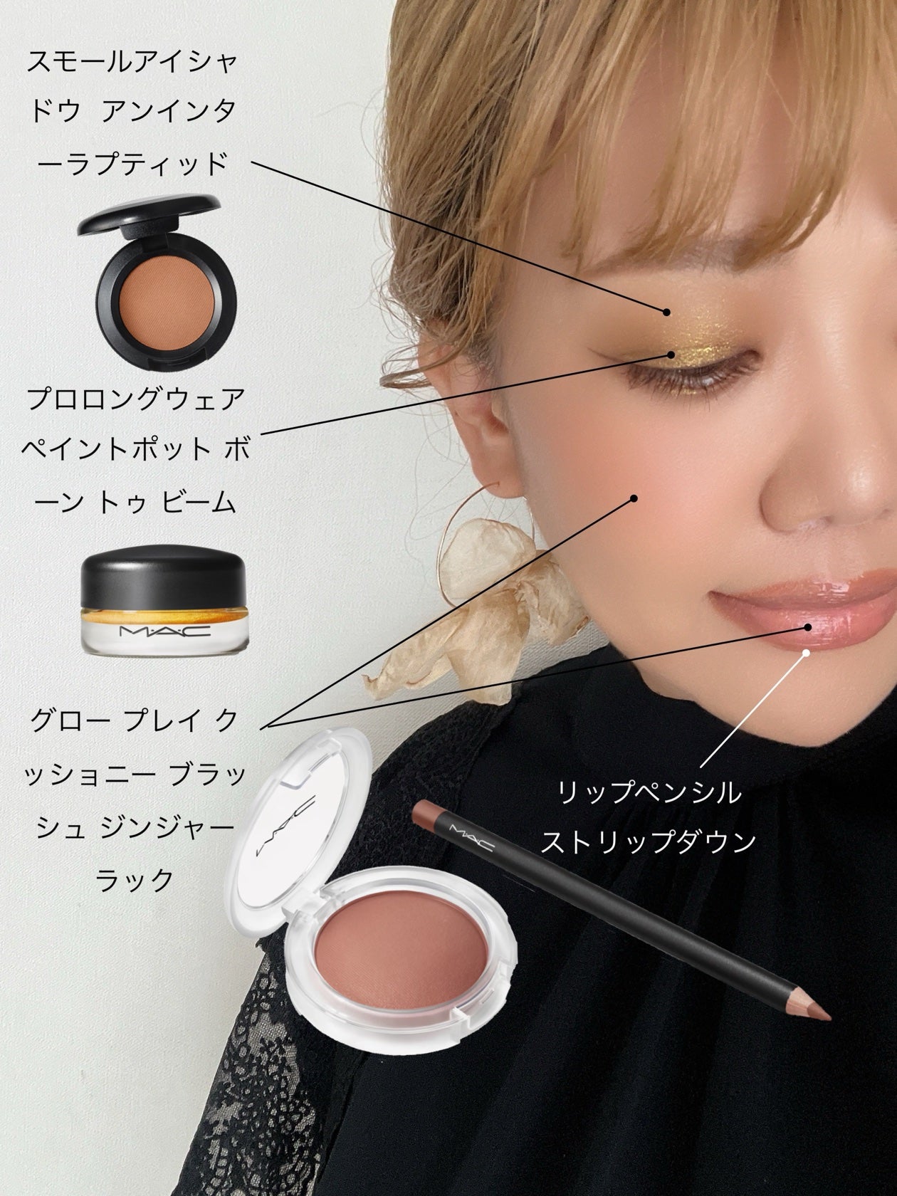 スモール アイシャドウ/M・A・C/単色アイシャドウを使ったクチコミ(1枚目)