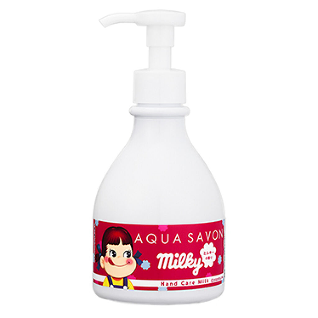 ハンドケアミルク / ペコちゃん×アクアシャボン