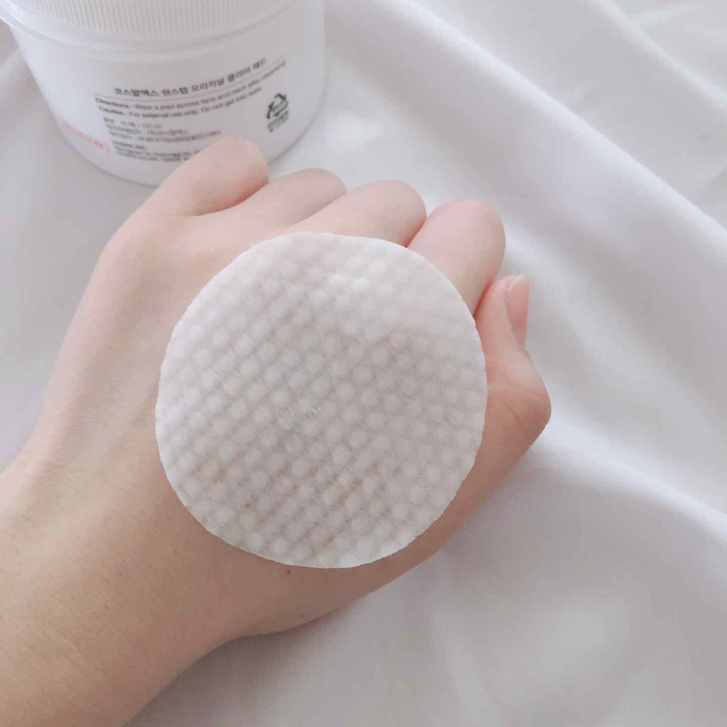 ワンステップオリジナルクリアパッド/COSRX/トナーパッドを使ったクチコミ（2枚目）
