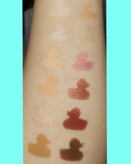 エクスプローラ12色 動物アイシャドウパレット/PERFECT DIARY/アイシャドウパレットを使ったクチコミ(5枚目)