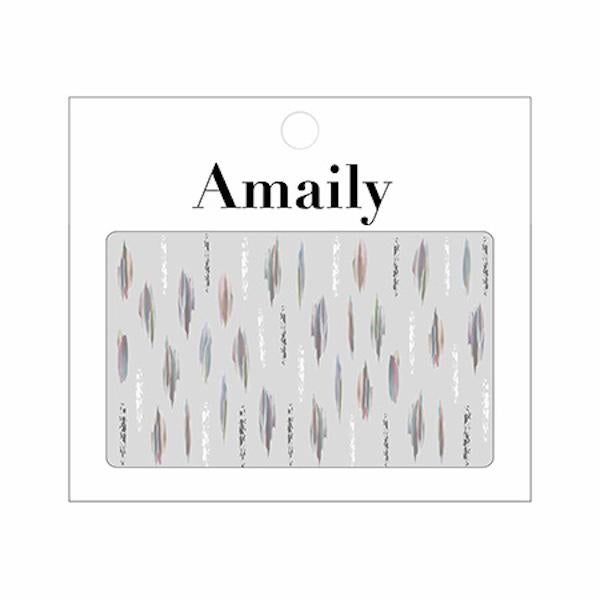 Amailyネイルシール No.5-51 ストライプペイント (淡)