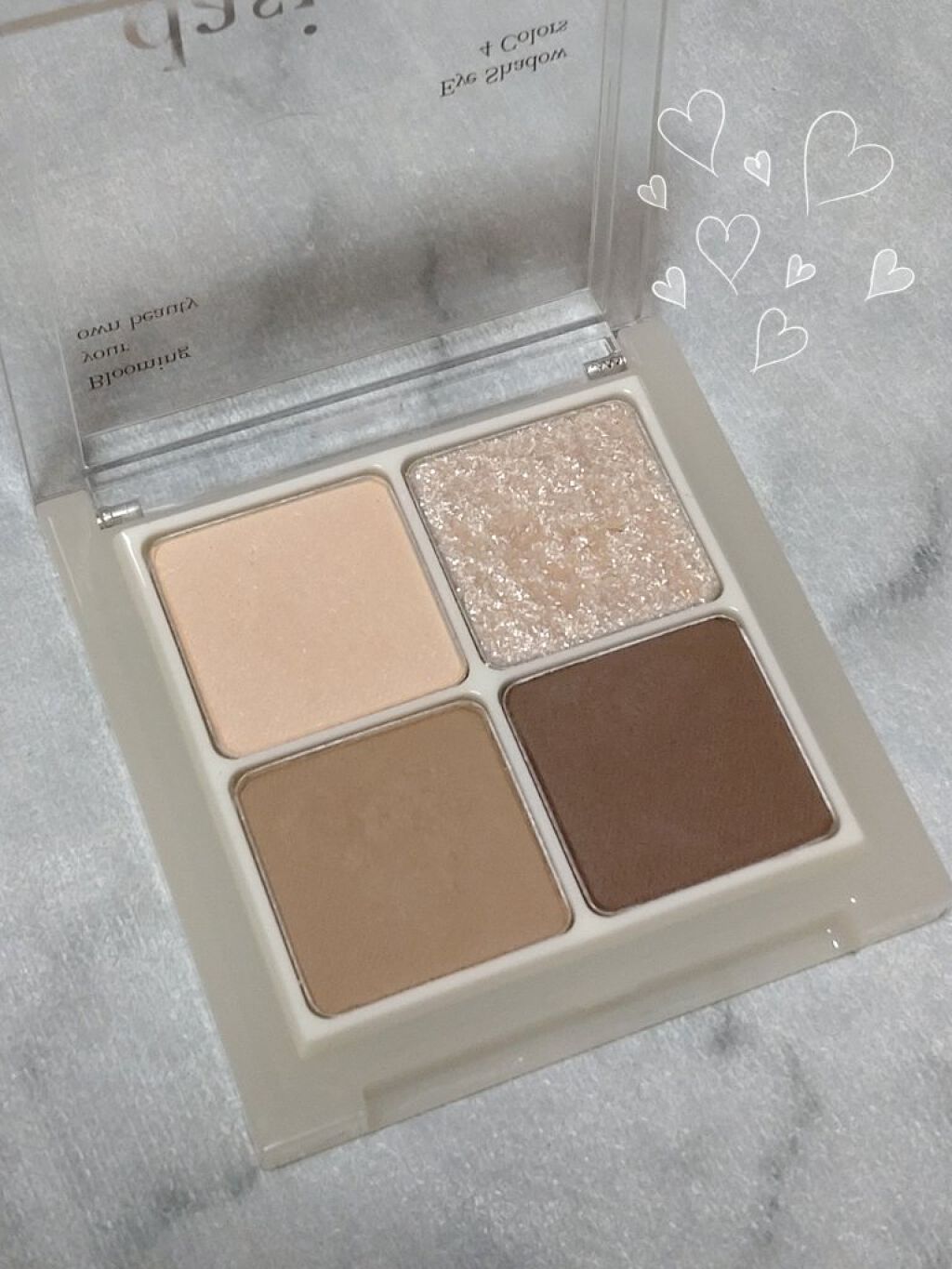 アンダーアイメーカー/dasique/アイシャドウパレットを使ったクチコミ（2枚目）