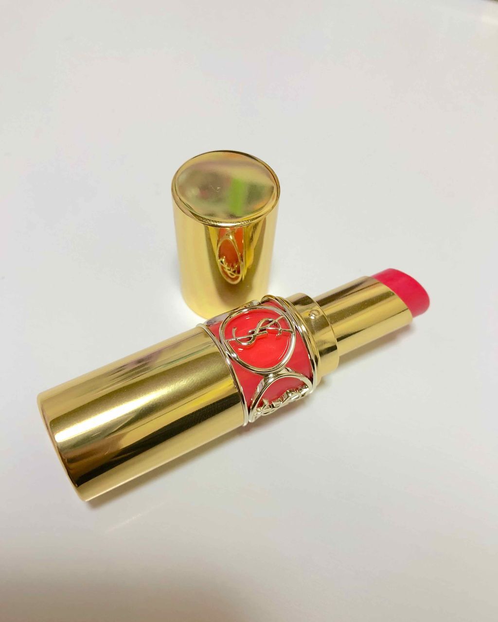 ルージュ ヴォリュプテ シャイン/YVES SAINT LAURENT BEAUTE/口紅を使ったクチコミ(1枚目)