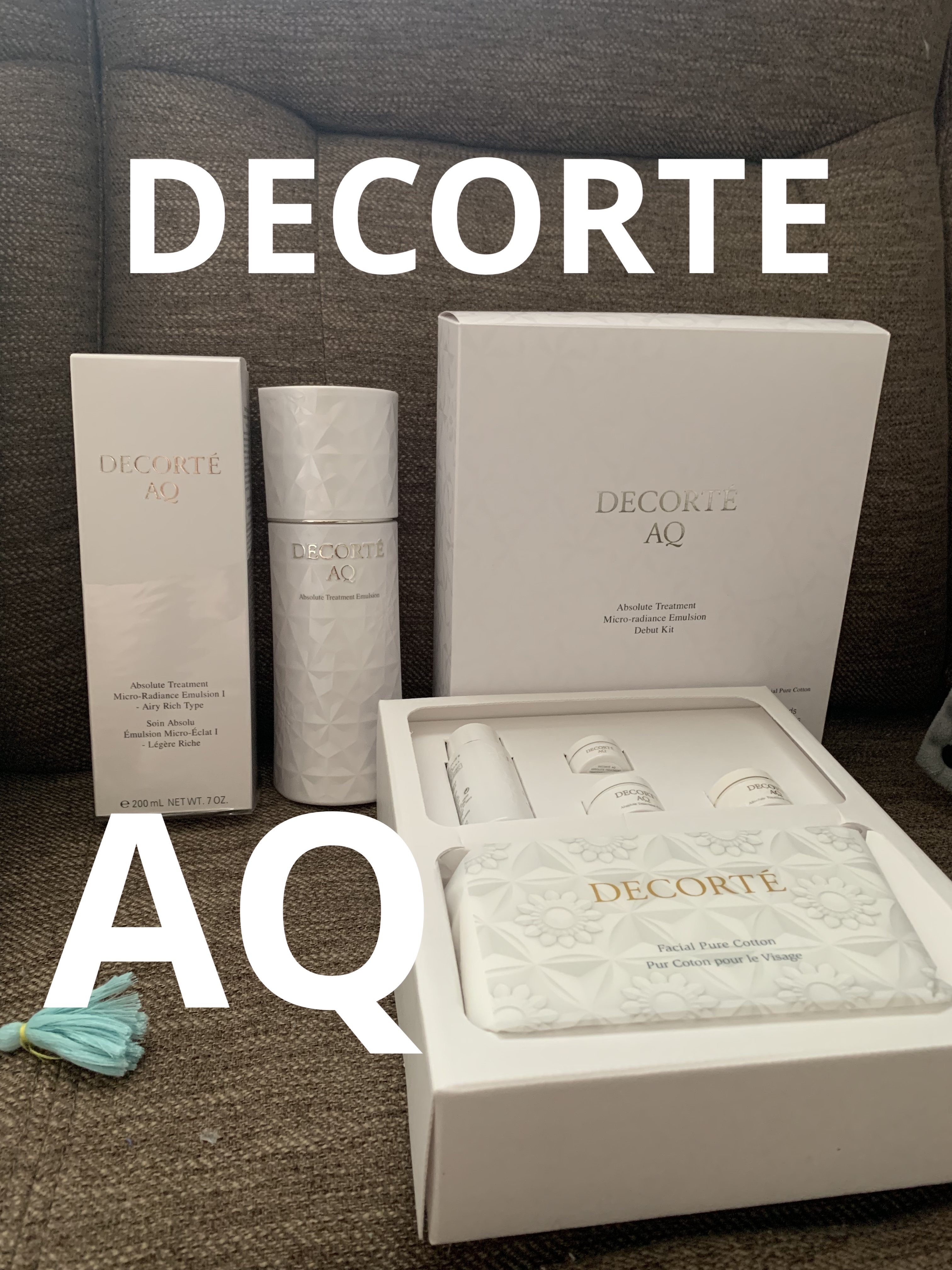 AQ アブソリュート エマルジョン マイクロラディアンス Ⅱ 200ｍL/DECORTÉ/乳液を使ったクチコミ（1枚目）