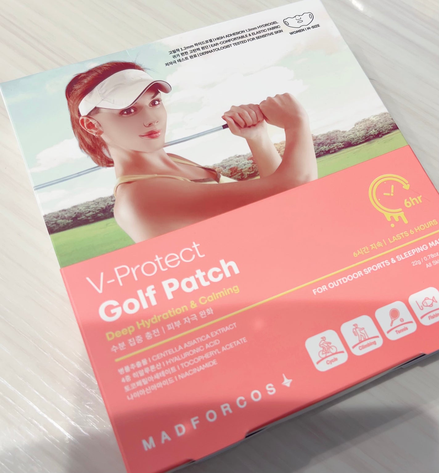 V-プロテクトゴルフパッチ(S/M/L)/MADFORCOS/その他スキンケアグッズを使ったクチコミ(1枚目)