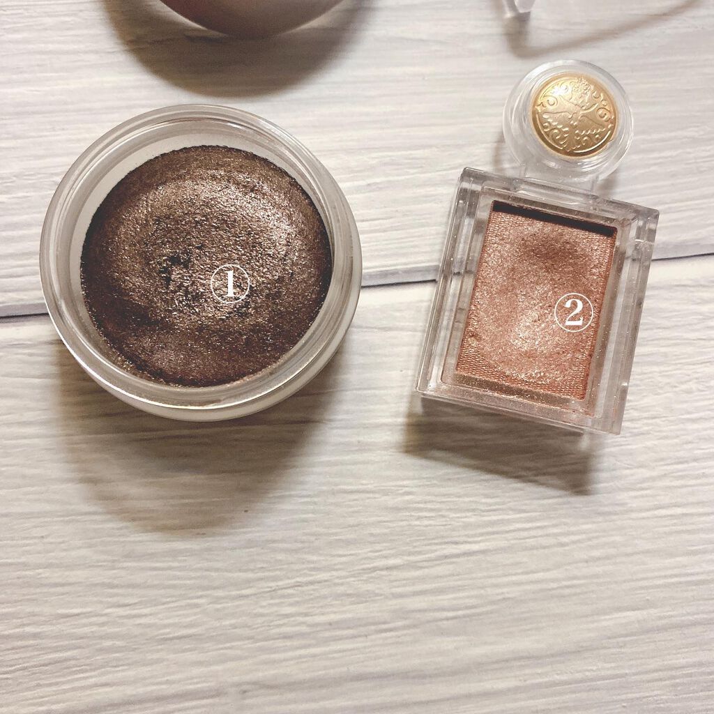 シャドーカスタマイズ/MAJOLICA MAJORCA/単色アイシャドウを使ったクチコミ（3枚目）