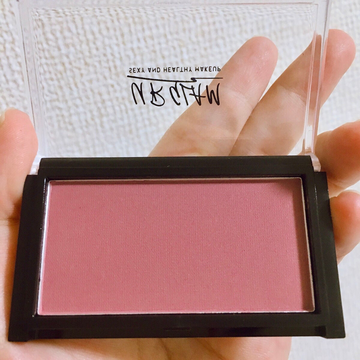 UR GLAM DAILY CHEEK BLUSH/U R GLAM/パウダーチークを使ったクチコミ(2枚目)