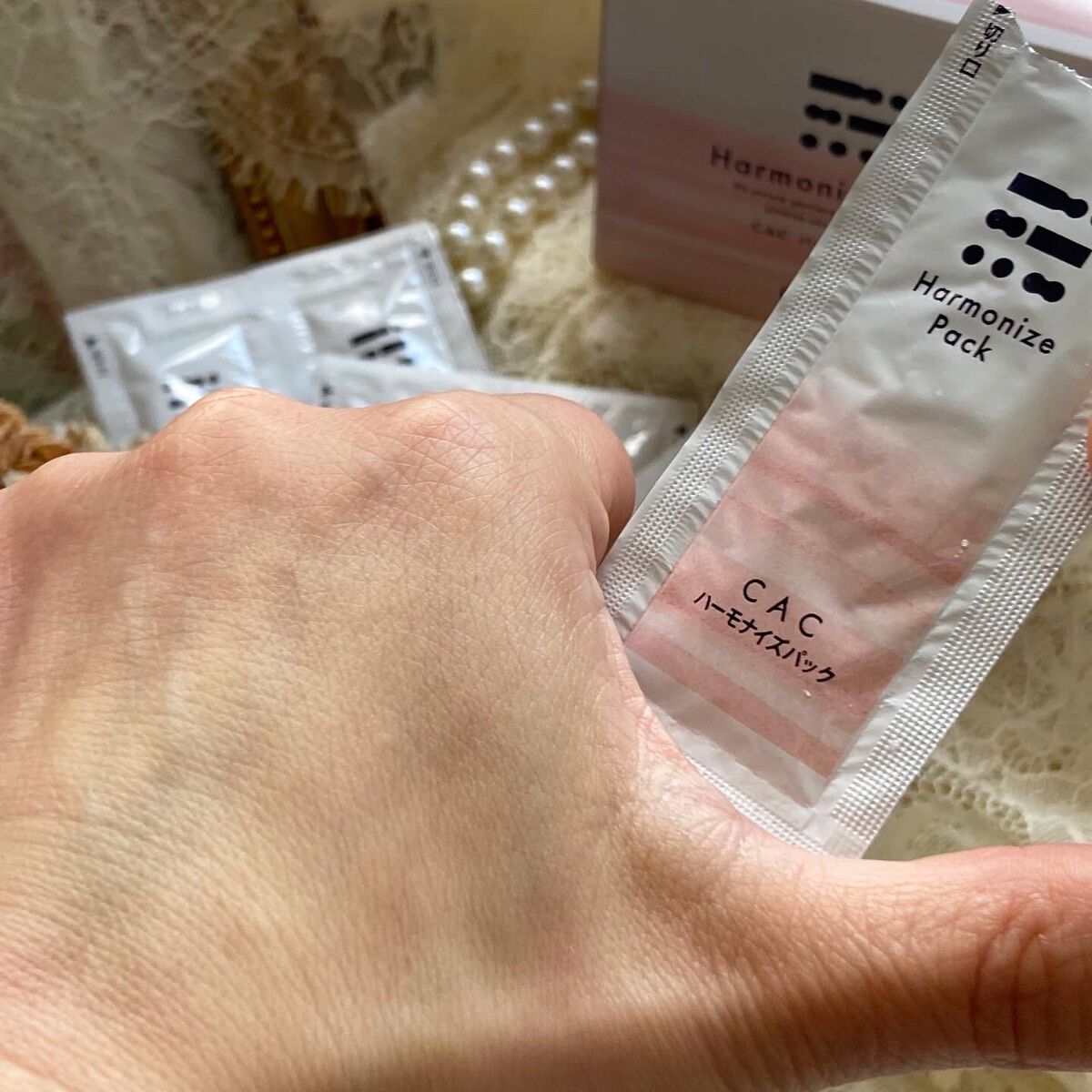 ハーモナイズパック /CAC/洗い流すパック・マスクを使ったクチコミ(7枚目)
