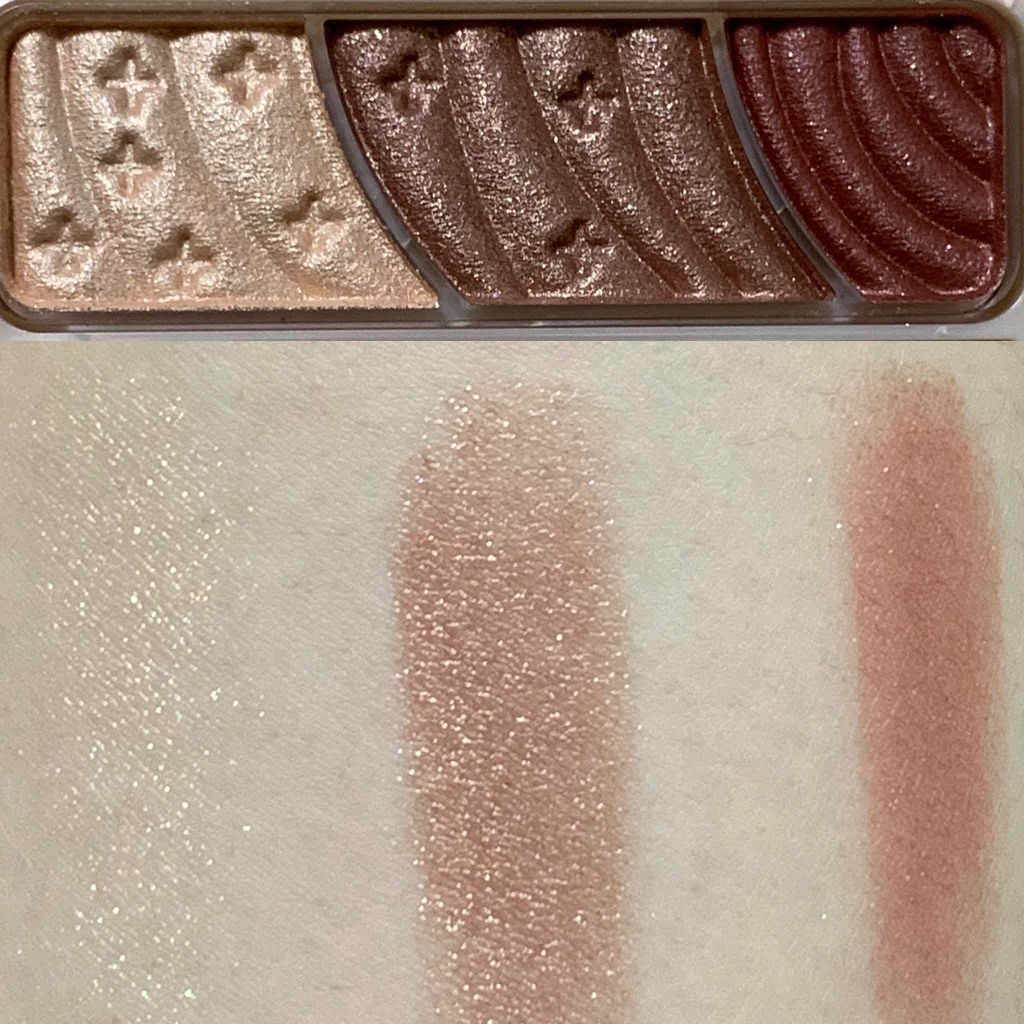 トーンアップアイシャドウ/CEZANNE/アイシャドウパレットを使ったクチコミ（2枚目）