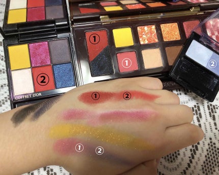 アイカラー ブルー283/グレイシィ/アイシャドウパレットを使ったクチコミ(2枚目)