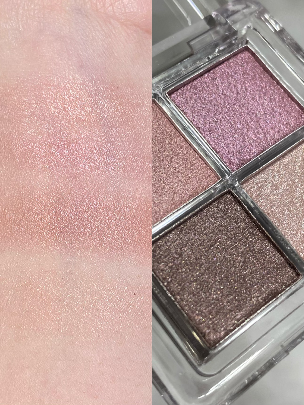 4カラー ミニアイパレット 203 こなれピンク/Emery Emily/アイシャドウパレットを使ったクチコミ（2枚目）