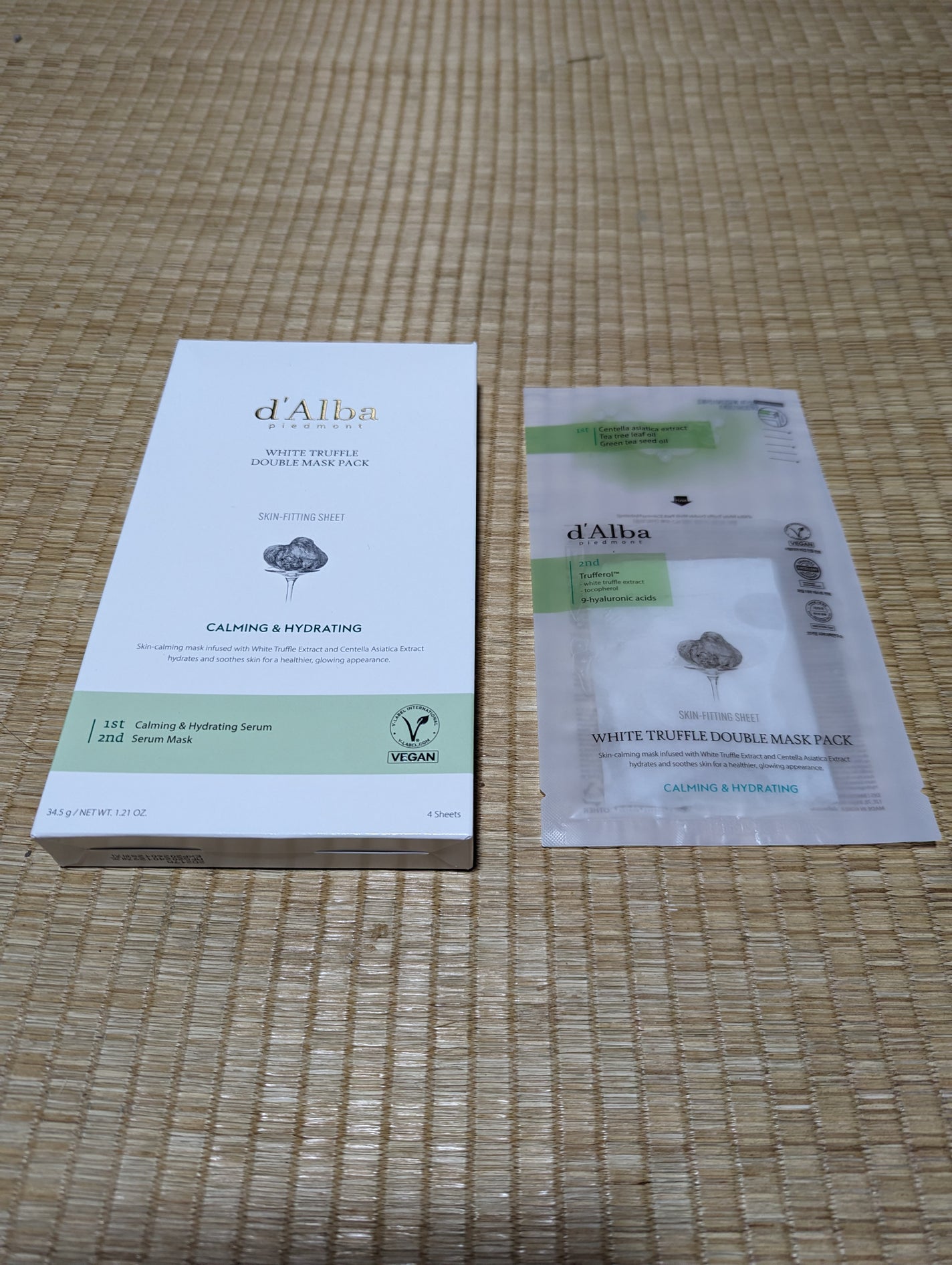 ホワイトトリュフダブルマスクパック(鎮静/保湿) /ダルバ/シートマスク・パックを使ったクチコミ(2枚目)