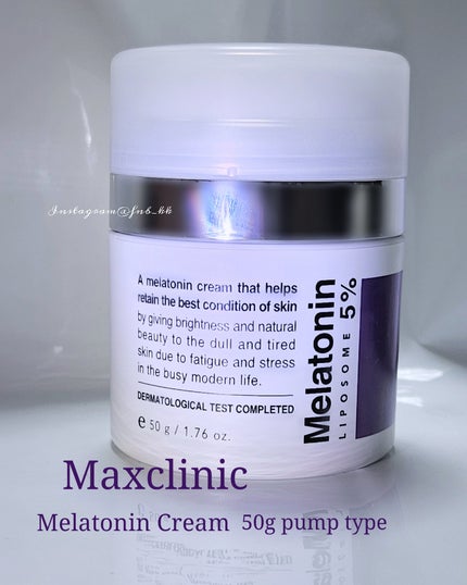 タイムリターンメラトニンクリーム/MAXCLINIC/フェイスクリームを使ったクチコミ(1枚目)