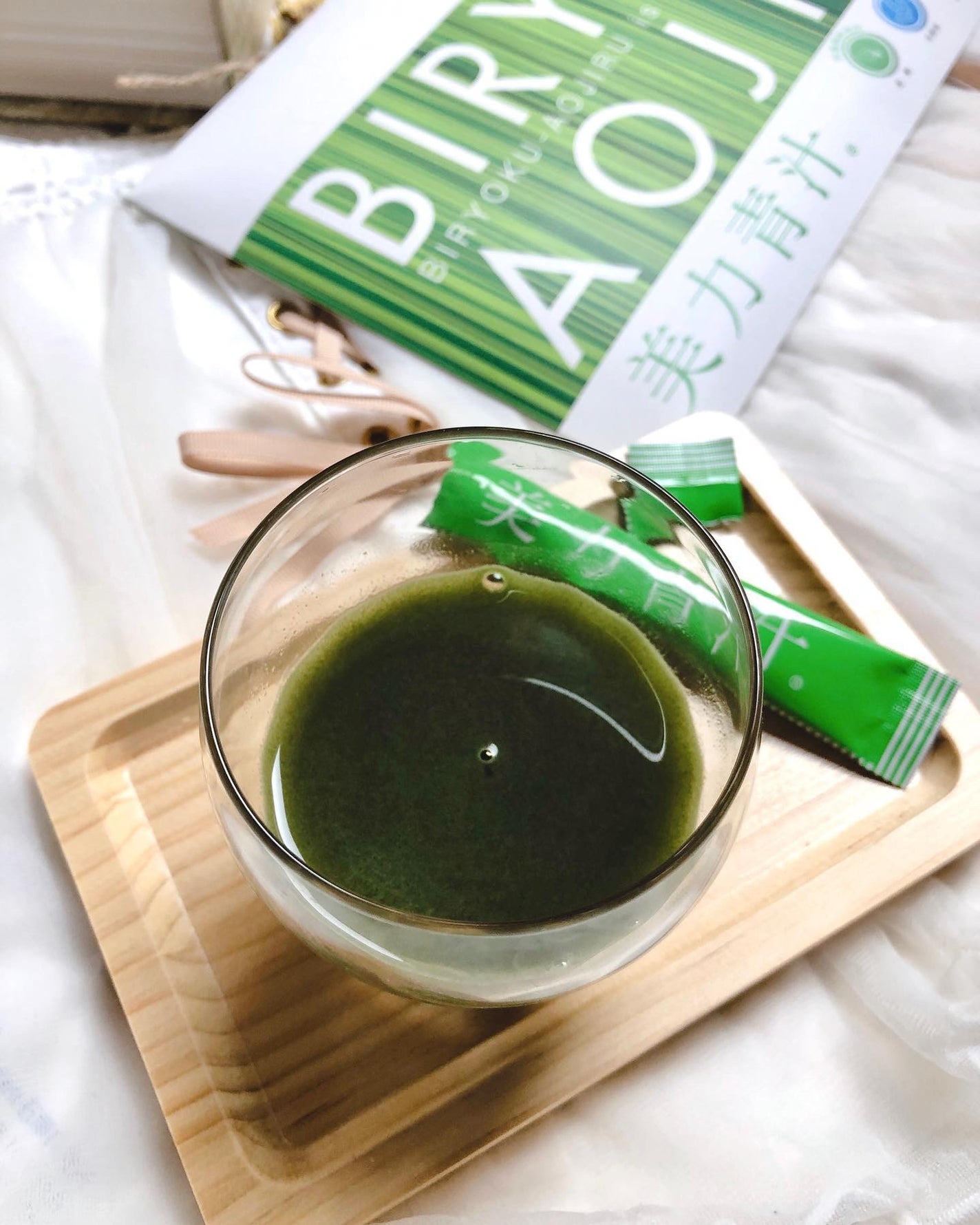 美力青汁beauty/ミッシーリスト/青汁を使ったクチコミ(5枚目)