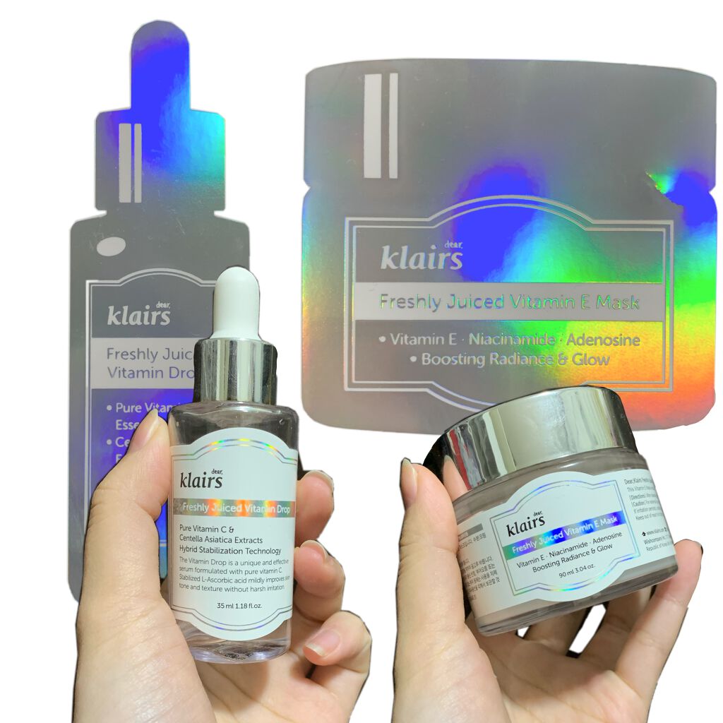 フレッシュリージュースドビタミンドロップ(35ml)/Klairs/美容液を使ったクチコミ（1枚目）