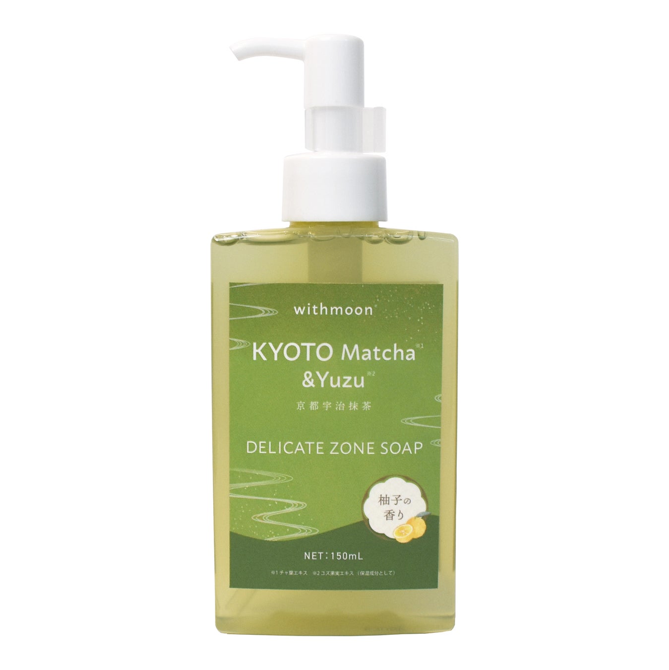 withmoon withmoon モイスチャーフェミニンウォッシュ KYOTO Macha &Yuzu